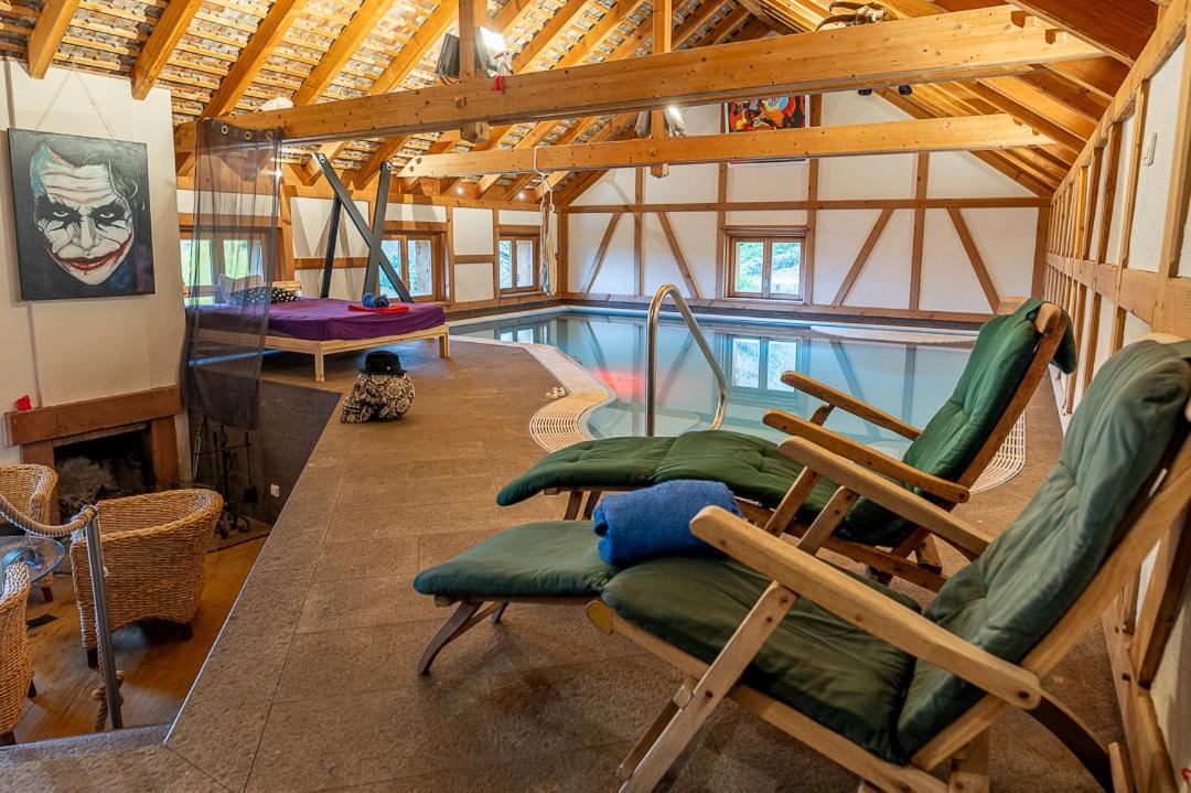 Le Chalet Du Hohwald- Piscine Interieure Chauffee - Proche Champ Du Feu Exterior foto